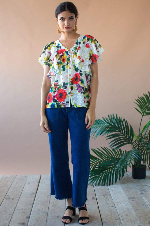 Willow Blouse - Vienna Bloom